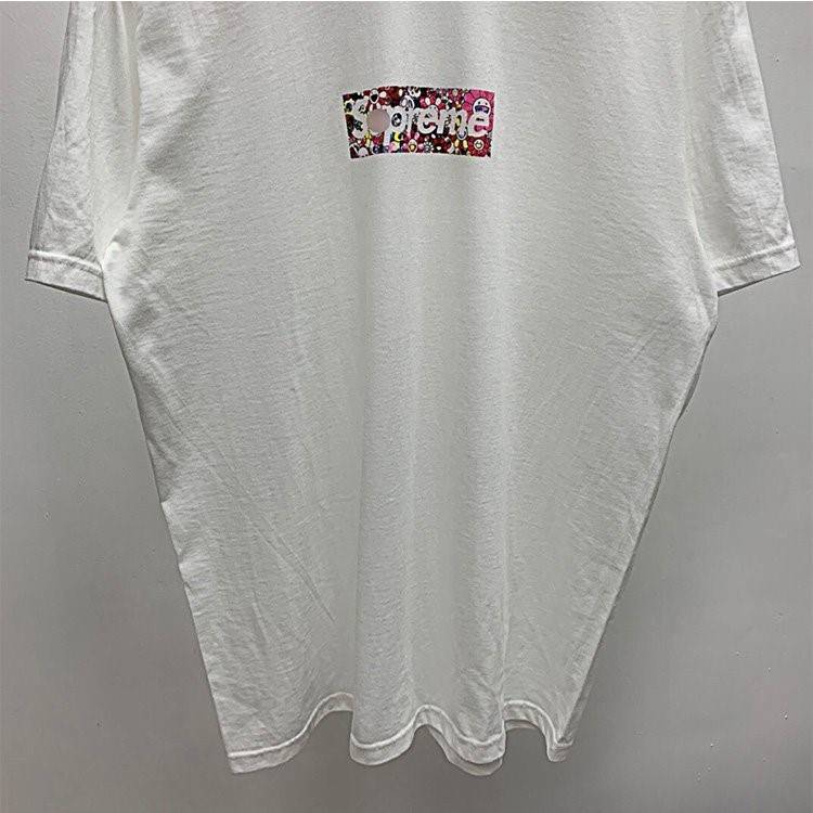 【シュプリーム S*PREME】 TAKASDHI MURAKAMI COVID-19 RELIEF BOX 高品質  半袖Tシャツ 