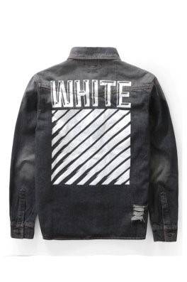 【オフホワイト OFF-WHITE】秋冬　ジャケット　アウター　メンズファッション　コーディネート 流行り  20代  ブランド カジュアル 通販 激安  洋服 