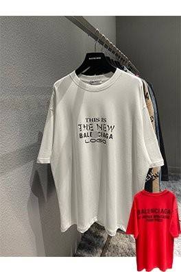 【バレンシアガ】 メンズ レディース 半袖Tシャツ   