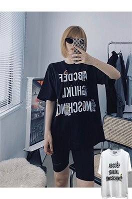 【MOSCHINO】メンズ レディース 半袖Tシャツ