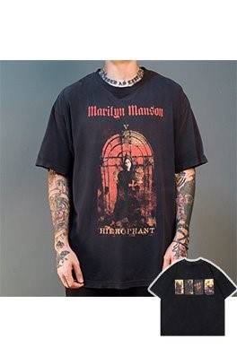 【MANSEN】メンズ レディース 半袖Tシャツ  
