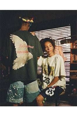 【VINTAGE】メンズ レディース 半袖Tシャツ  