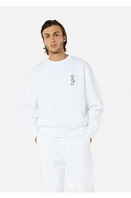 【AMI】メンズ レディース 長袖　スウェットTシャツ  