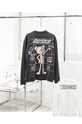 【13DE MARZO】メンズファッション フード Tシャツ パーカー  