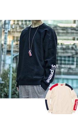 【シュプリーム 】メンズ レディース 長袖　スウェットTシャツ  