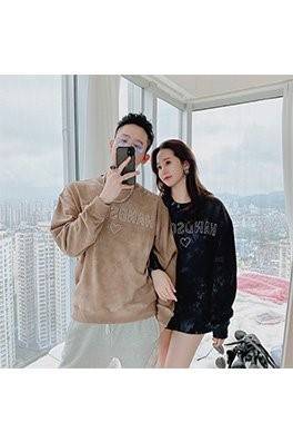 【AMI】メンズ レディース 長袖　スウェットTシャツ 