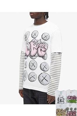 【コムデギャルソン】×【KAWS】メンズ レディース 半袖T...