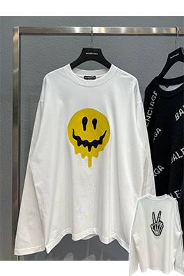 バレンシアガ コピー  メンズ レディース 長袖Tシャツ