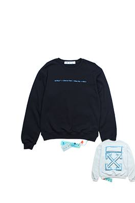 オフホワイトコピーメンズ レディース 長袖　スウェットTシャ...