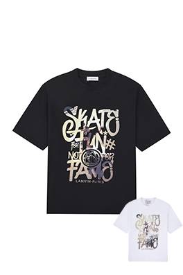 ランバンスーパーコピー メンズ レディース 半袖Tシャツ