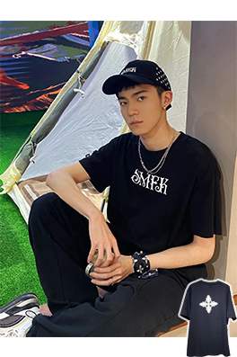 SMFKメンズ レディース 半袖Tシャツ 