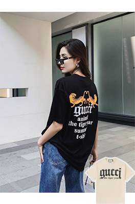 【グッチ】メンズ レディース 半袖Tシャツ 