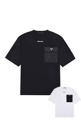 【プラダ】メンズ レディース 半袖Tシャツ 