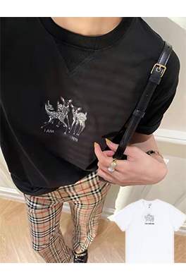 【バーバリー】メンズ レディース 半袖Tシャツ 