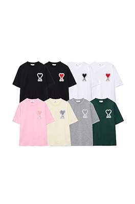 【アミ】メンズ レディース 半袖Tシャツ 