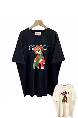 【グッチ】メンズ レディース 半袖Tシャツ 