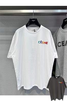 【セリーヌ】メンズ レディース 半袖Tシャツ 