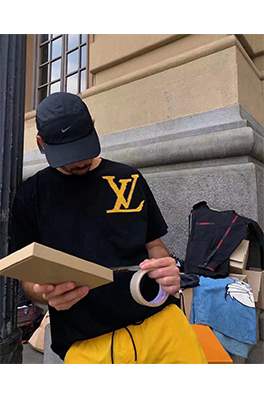 【ルイヴ*トン】メンズ レディース 半袖Tシャツ 