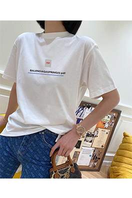 【バレンシアガ】メンズ レディース 半袖Tシャツ 