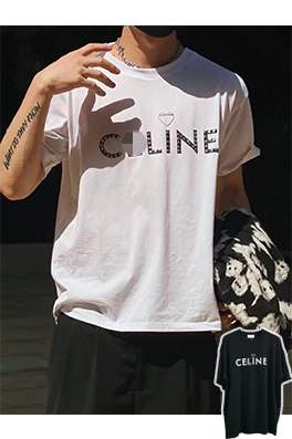 【セリーヌ】メンズ レディース 半袖Tシャツ 