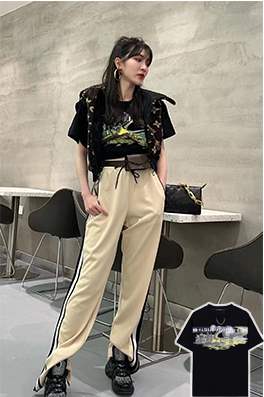 【ルイヴ*トン】メンズ レディース 半袖Tシャツ 