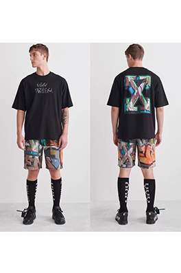 オフホワイト コピーメンズ レディース 半袖Tシャツ