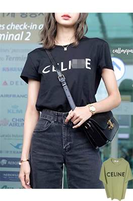 【セリーヌ】メンズ レディース 半袖Tシャツ 