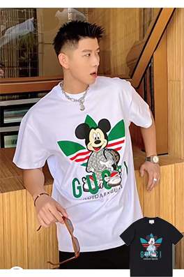 【グッチ】メンズ レディース 半袖Tシャツ 