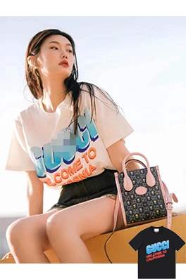 【グッチ】メンズ レディース 半袖Tシャツ 