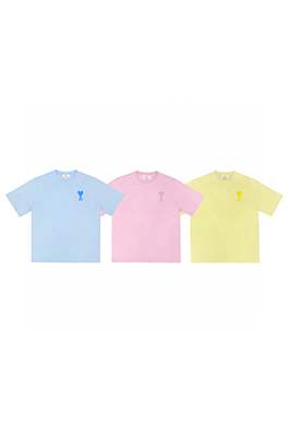 【アミ】メンズ レディース 半袖Tシャツ 