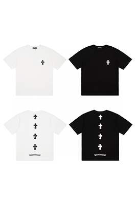 クロムハーツコピー メンズ レディース 半袖Tシャツ