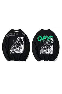 【オフホワイト OFF-WHITE】 男性服 高品質　ニット...