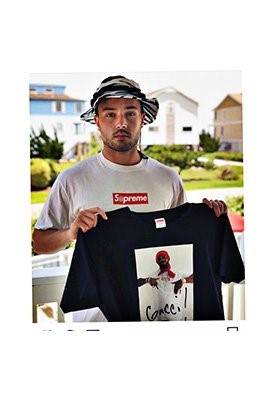 【シュプリ*ム S*PREME】16FW Gucci Mane Tee 高品質メンズ レディース 半袖Tシャツ 