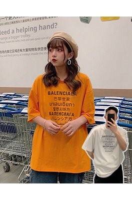 【バレンシアガ】高品質  メンズ レディース 半袖Tシャツ 