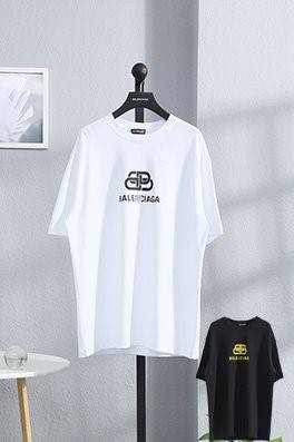 【バレンシアガ】高品質  メンズ レディース 半袖Tシャツ    