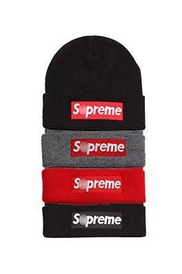 【シュプリ*ム S*PREME】ニット帽子 