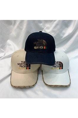 【グッチ】×【ノースフェイス 】CAP 帽子   
