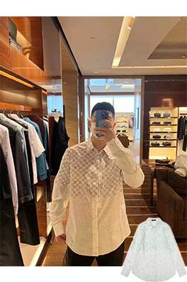 【ルイヴ*トン】メンズ レディース 流行り　 シャツ 