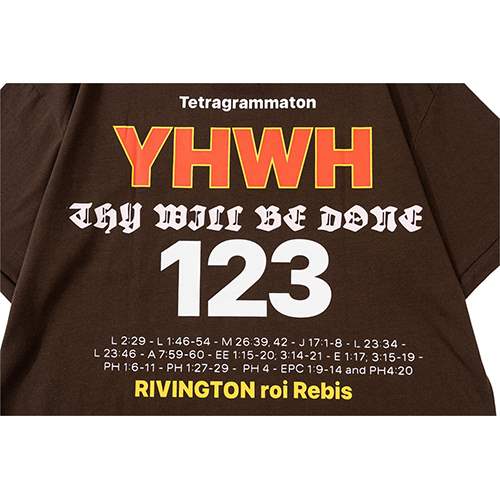 アルアルアル123 × フィアオブゴッド  メンズ レディース 半袖Tシャツ