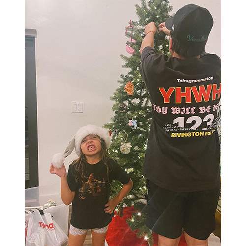 アルアルアル123 × フィアオブゴッド  メンズ レディース 半袖Tシャツ