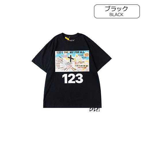 アルアルアル123 × フィアオブゴッド  メンズ レディース 半袖Tシャツ