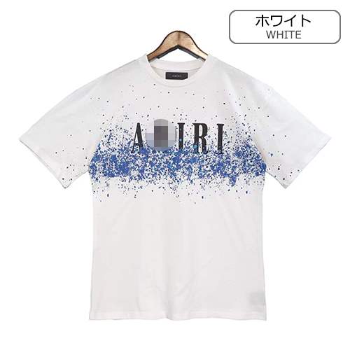 アミリ 偽物メンズ レディース 半袖Tシャツ