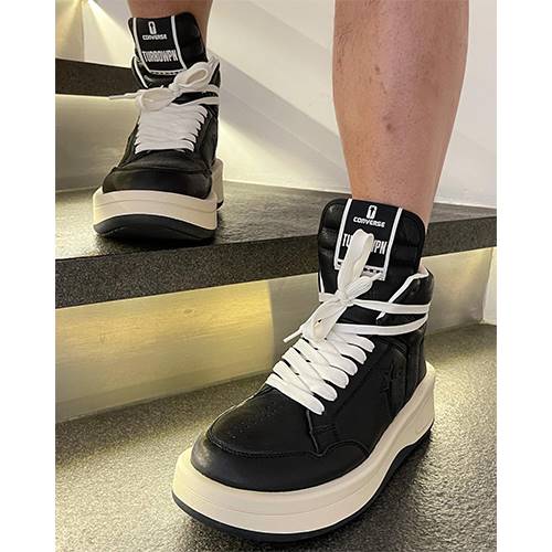 リックオウエンスコピー × CONVERSE メンズ   スニーカー