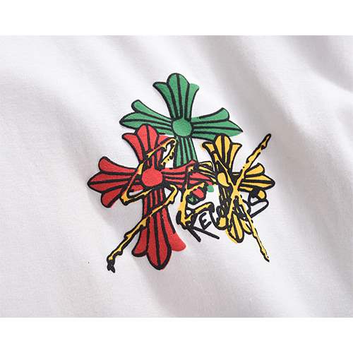 クロムハーツコピーメンズ レディース 半袖Tシャツ