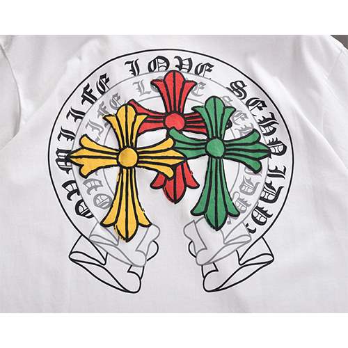 クロムハーツコピーメンズ レディース 半袖Tシャツ