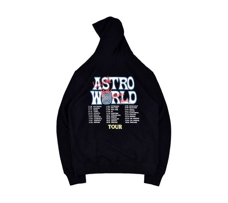 【Travis Scott Astroworld】メンズ レディース フード Tシャツ パーカー 