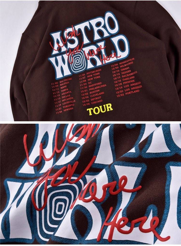 【Travis Scott Astroworld】メンズ レディース フード Tシャツ パーカー 