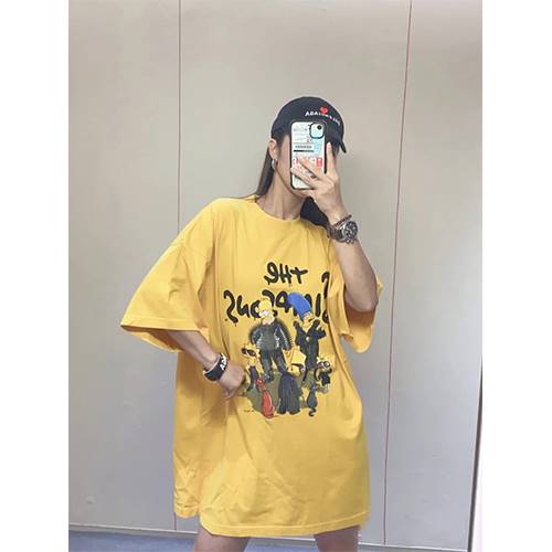 バレンシアガスーパーコピー  メンズ レディース 半袖Tシャツ