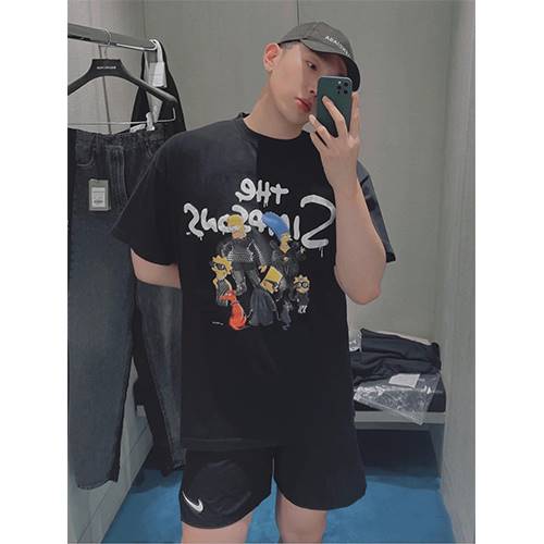 バレンシアガスーパーコピー  メンズ レディース 半袖Tシャツ