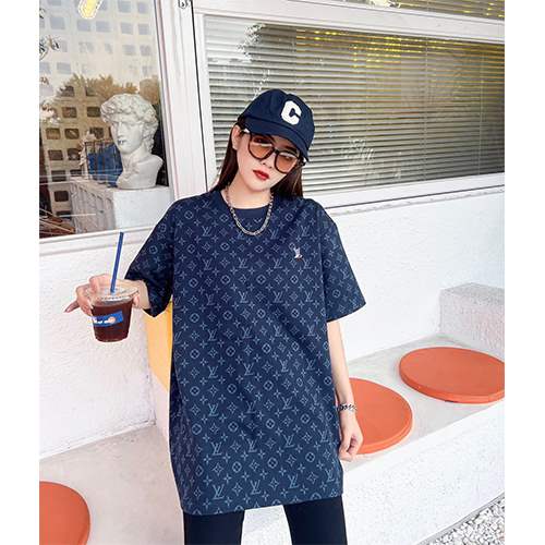 【ルイヴ*トン】メンズ レディース 半袖Tシャツ 